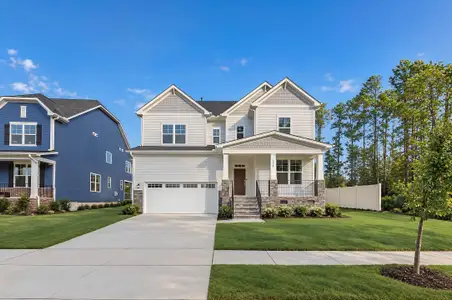 New construction Single-Family house 424 Fire Opal Ln, Holly Springs, NC 27540 plan Eastman III - image