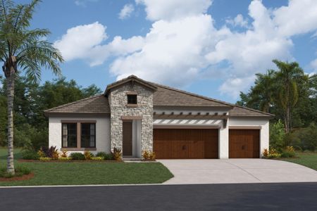 New construction Single-Family house 9753 Leaf Green Ln, Pasadena Hills, FL 33541 plan Bayside I - image