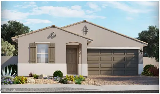 New construction Single-Family house 17611 W Woodlands Ave, Goodyear, AZ 85338 plan Jubilee - image