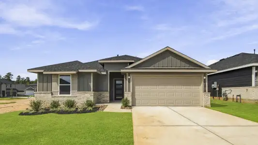 New construction Single-Family house 15912 Maybelle St, Montgomery, TX 77316 plan Zion - image