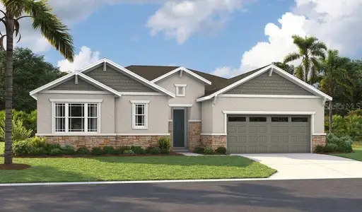 New construction Single-Family house 3040 Woodcliff Lake Cir, Clermont, FL 34711 - image