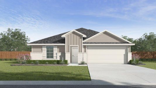 New construction Single-Family house 2313 White Wing, Navasota, TX 77868 plan Texas Cali - image