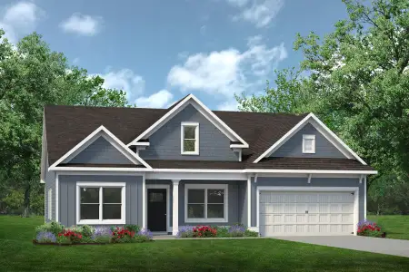 New construction Single-Family house 5270 Brown Rd, Powder Springs, GA 30127 plan The Avery - image
