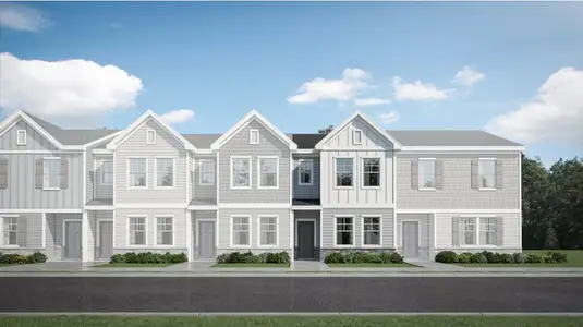 New construction Multi-Family house 2495 Tonoloway Dr, Raleigh, NC 27610 plan Meredith - image