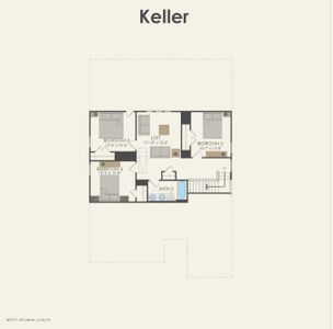 Pulte Homes, Keller floor plan