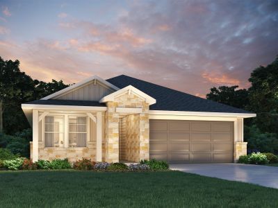 New construction Single-Family house 14029 Granger Pointe Ln, Conroe, TX 77302 plan The Callaghan (830) - image