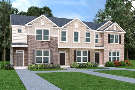 New construction Townhouse house 998 King Iron Drive, Lawrenceville, GA 30045 - photo 0