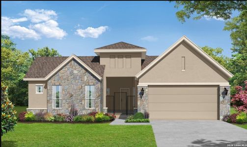 New construction Single-Family house 23406 Grande Vis, San Antonio, TX 78261 plan Rochelle - image
