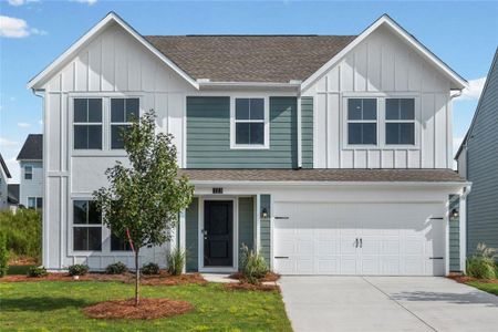 New construction Single-Family house 123 Warrior Ct, Hoschton, GA 30548 plan Yosemite - image