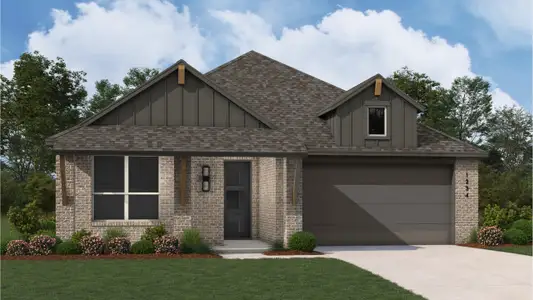 New construction Single-Family house Todd Mission, TX 77316 plan Picasso - image
