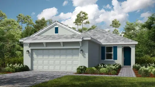 New construction Single-Family house 13456 Sw Maggio Dr, Port St. Lucie, FL 34987 plan Matera - image