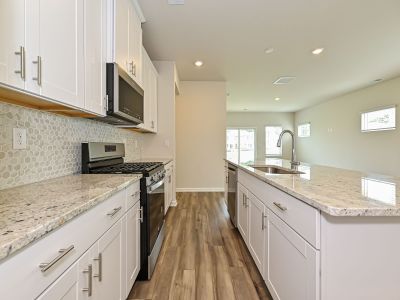 Skip takeout and cook dinner in the well-appointed kitchen.