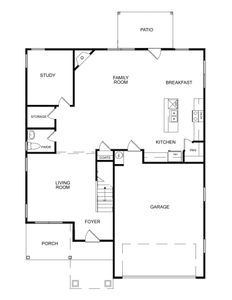 New construction Single-Family house 434 GA Highway 211, Winder, GA 30680 plan The Drake - image 3