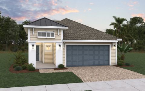 New construction Single-Family house 48 Buffalo Ct, St. Augustine, FL 32092 plan Adley - 40' Homesites - image