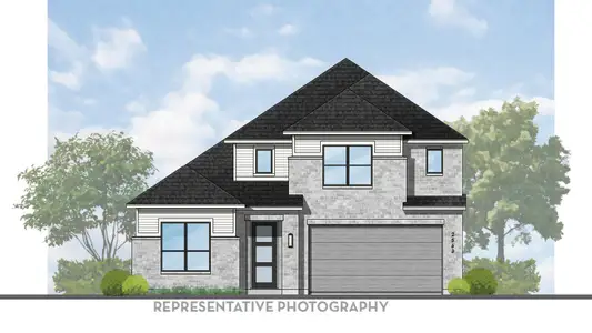 New construction Single-Family house 1212 Cypress Paul St, Georgetown, TX 78628 plan Torres Plan - image