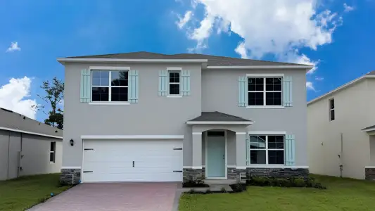 New construction Single-Family house 1145 Gull Dr, Apopka, FL 32712 plan Hayden - image