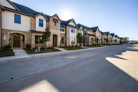 New construction Townhouse house 6818 Joelene Rae Dr, Arlington, TX 76001 Baird C - Rear Entry- photo 1 1