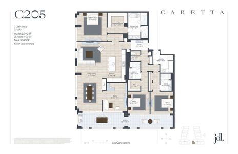 New construction Condo house 1011 Us Hwy 1, Unit C205, Juno Beach, FL 33408 - image 3