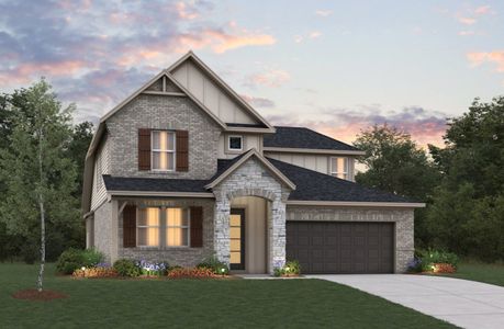New construction Single-Family house 19608 Montgomery Ridge Wy, Montgomery, TX 77356 plan Cascade - image