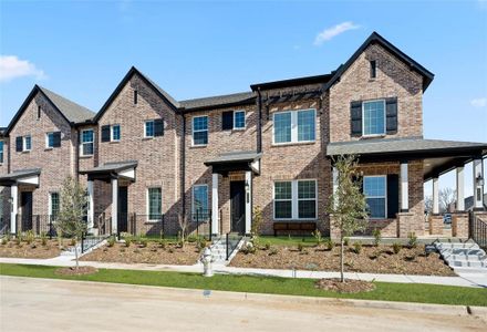 New construction Townhouse house 2404 Bulin Dr, Mansfield, TX 76063 Berkeley- photo 1 1