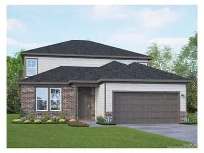 New construction Single-Family house 3457 Meteor Night, Converse, TX 78109 plan The Douglas B - image