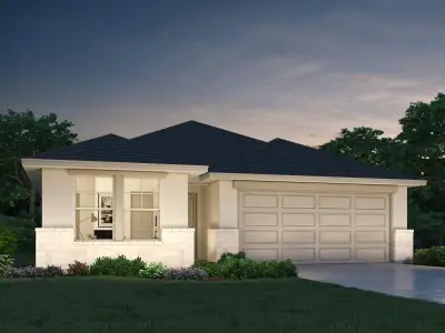 New construction Single-Family house 124 Sleep Holw, Jarrell, TX 76537 plan The Hughes (841) - image
