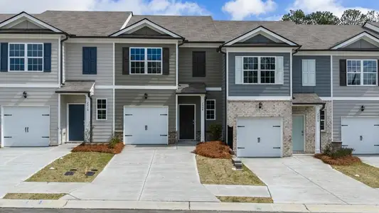 New construction Townhouse house 2008 Roseleigh Dr, Douglasville, GA 30134 plan Pearson II - image