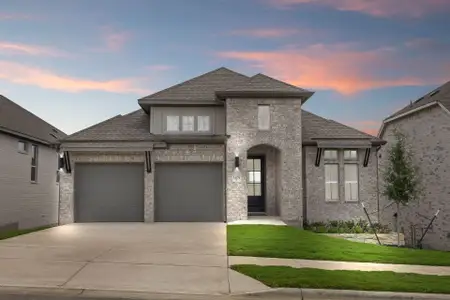 New construction Single-Family house 1409 Blue Moon Dr, Georgetown, TX 78628 plan Burkburnett - image
