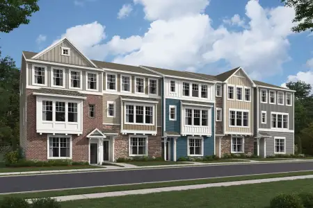 New construction Townhouse house 2919 Richardson Rd, Apex, NC 27502 plan Brockwell - image