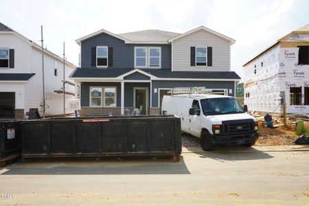 New construction Single-Family house 659 White Birch Ln, Angier, NC 27501 Brentwood- photo 0