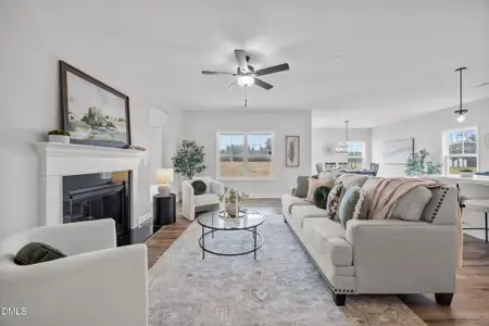 New construction Single-Family house 199 Pretty Run Branch Ln, Wendell, NC 27591 plan Dogwood - image 7