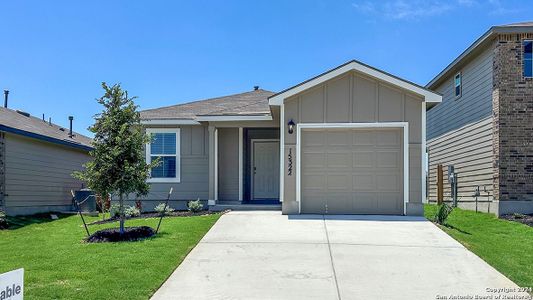 New construction Single-Family house 15322 House Wren Way, San Antonio, TX 78253 The Garland- photo 0