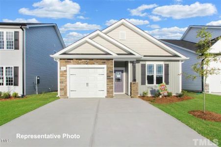 New construction Single-Family house 20 S Mistflower Street, Clayton, NC 27520 - photo 0