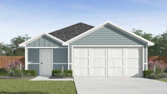 New construction Single-Family house 390 Ebbsfleet Dr, Uhland, TX 78640 plan The Caprock - image