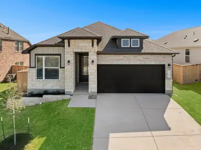 New construction Single-Family house 112 Carlsbad Ct, Georgetown, TX 78626 plan Lanport - image