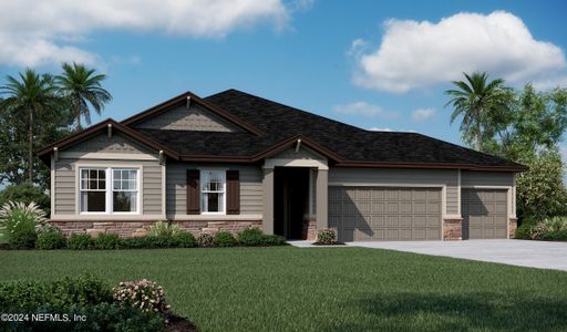 New construction Single-Family house 411 Goldenrod Drive, Saint Augustine, FL 32092 Daniel- photo 0