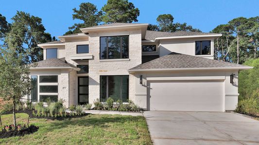 New construction Single-Family house 126 Hickory Forest Ct, Willis, TX 77318 plan 3800W - image