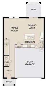 1st Floorplan -Photo is a Rendering.  Please contact On-Site for any questions or information.