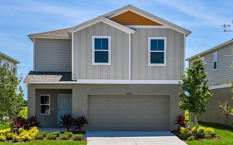 New construction Single-Family house 853 Sand Sea Place, Haines City, FL 33844 - photo 0