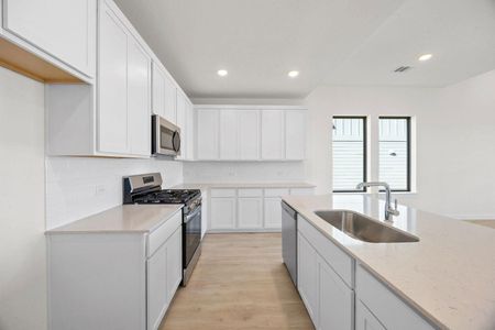 New construction Single-Family house 112 Divisadero Dr, Hutto, TX 78634 plan Trinity - image 7