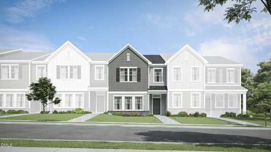 New construction Townhouse house 1858 Wild Crop Wy, Wake Forest, NC 27587 - image