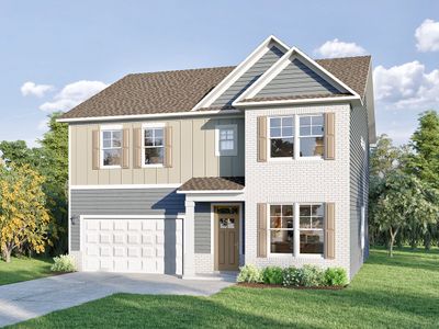 New construction Single-Family house 13 Catcher'S Cir, Four Oaks, NC 27524 plan Devonshire ll - image