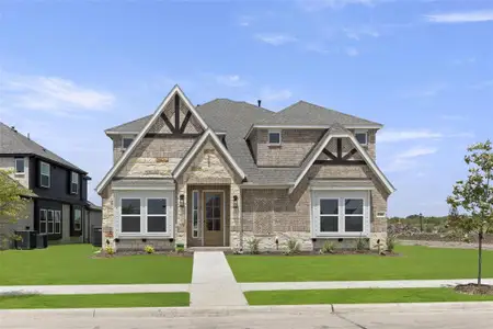 New construction Single-Family house 12801 Cedar Ridge Trl, Rockwall, TX 75089 Anatole R (w/Media or 6 Bedroom Option)- photo 0