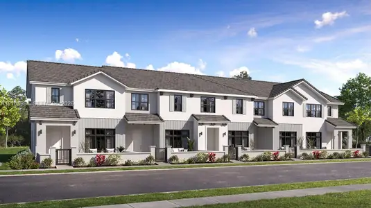 New construction Townhouse house 4736 Nw 42 Ct, Coconut Creek, FL 33063 - image