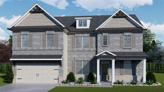 New construction Single-Family house 339 Scarlett Rose Wy, Hoschton, GA 30548 plan Rosewood - image