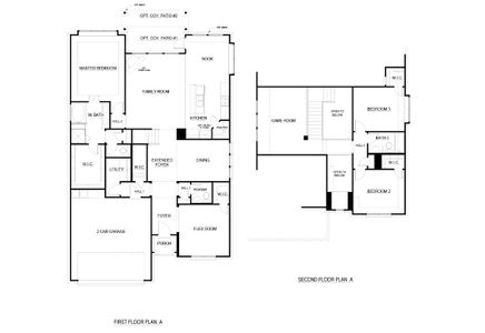 New construction Single-Family house 109 Ponce De Leon Rd, Granbury, TX 76048 plan Concept 2492 - image