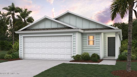 New construction Single-Family house 1378 Little Heron Pl, Green Cove Springs, FL 32043 plan Allex - image