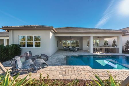 New construction Single-Family house 32212 Mahogany Valley Dr, Wesley Chapel, FL 33543 plan Crystal - image