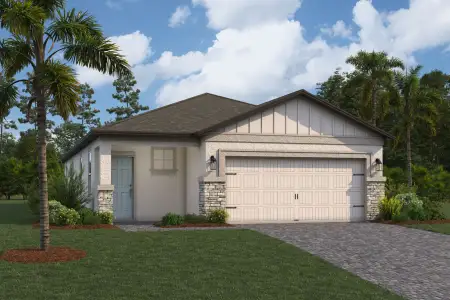 New construction Single-Family house 13731 Brushleaf Ct, Hudson, FL 34669 plan San Clemente - image