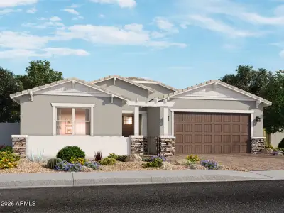 New construction Single-Family house 17614 W College Dr, Goodyear, AZ 85395 plan Amber - image